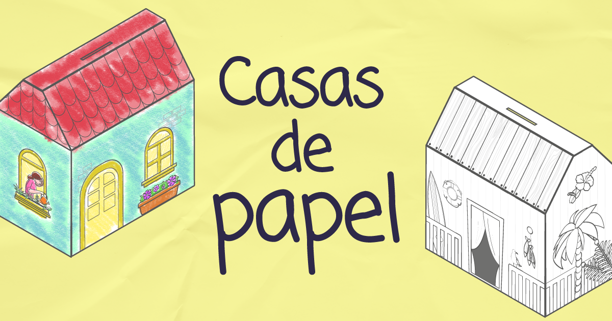 Brinquedoteca Univesp | Casas de papel